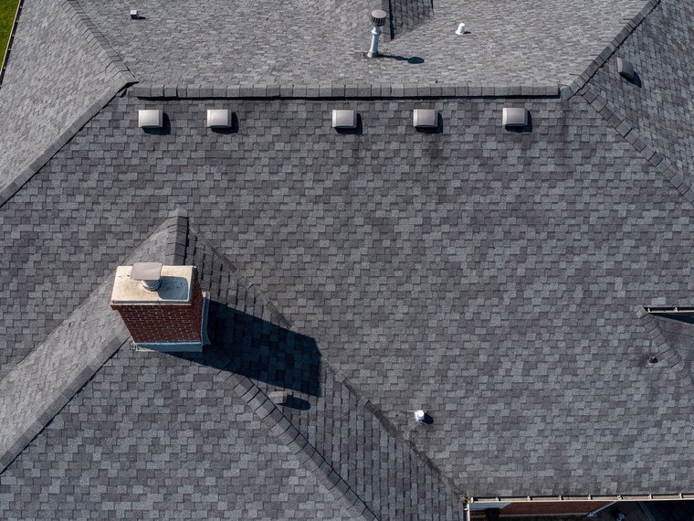 Roof inspection in The Woodlands, TX