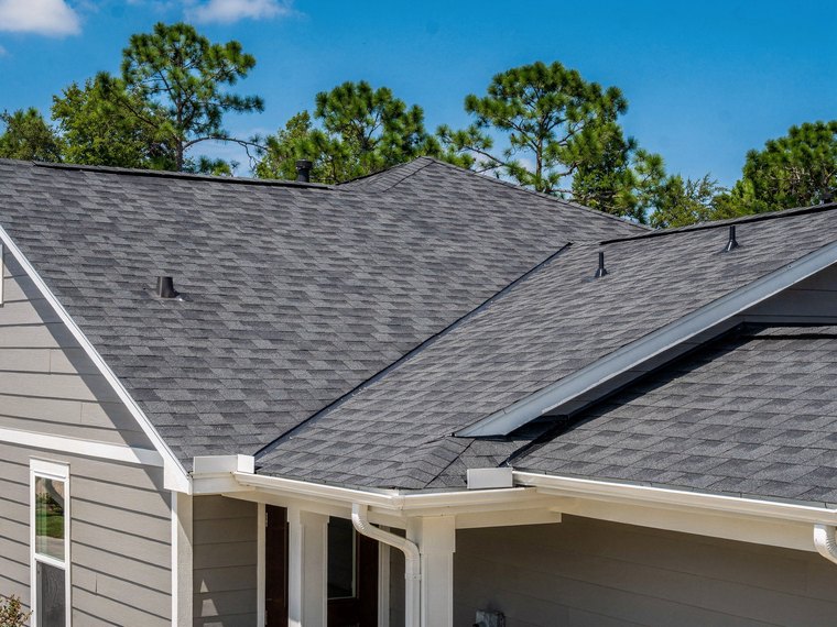 New roof installation in The Woodlands, TX